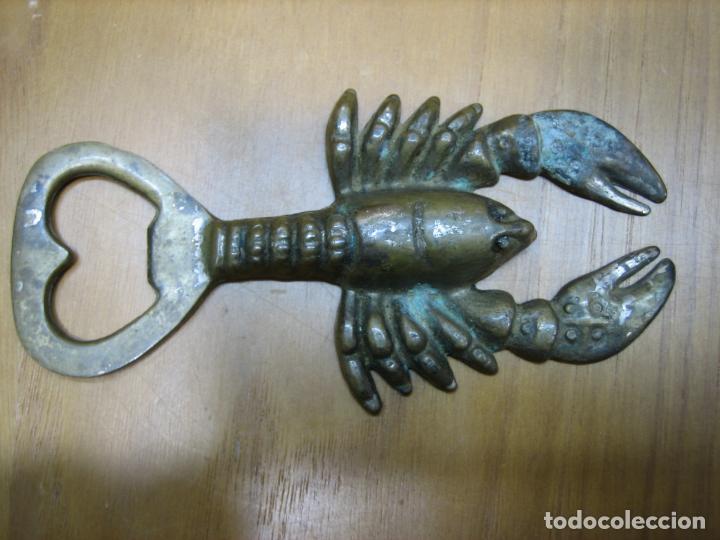 Abrebotellas y sacacorchos de colecci&oacute;n: Abrebotellas en bronce de escorpion - Foto 2