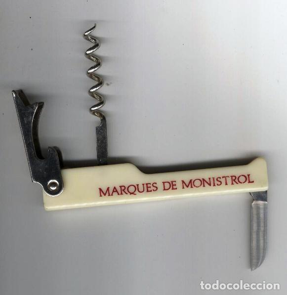 Abrebotellas y sacacorchos de colecci&oacute;n: MULTIUSOS * MARQUES DE MONISTROL * - Foto 1
