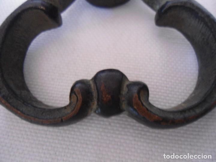 Abrebotellas y sacacorchos de colecci&oacute;n: ANTIGUO SACACORCHOS MANGO DE BRONCE - Foto 6