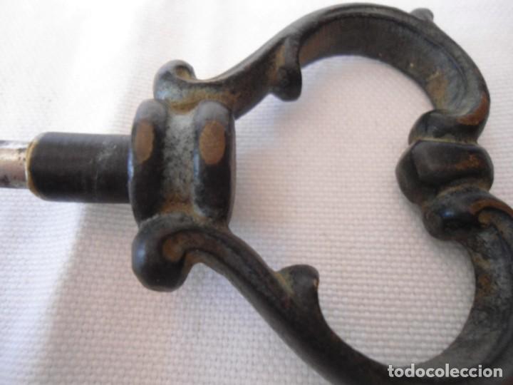 Abrebotellas y sacacorchos de colecci&oacute;n: ANTIGUO SACACORCHOS MANGO DE BRONCE - Foto 10