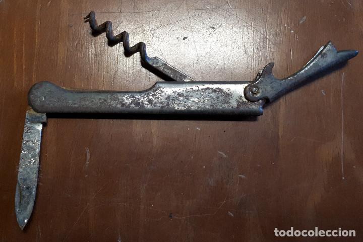 Abrebotellas y sacacorchos de colecci&oacute;n: Antiguo abridor navaja - Foto 1