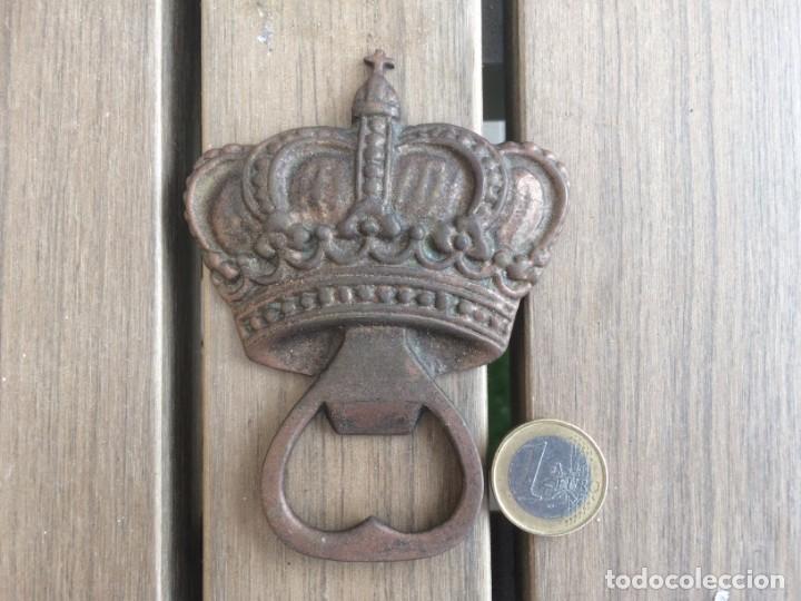 Abrebotellas y sacacorchos de colecci&oacute;n: Abrebotellas de bronce - Foto 1