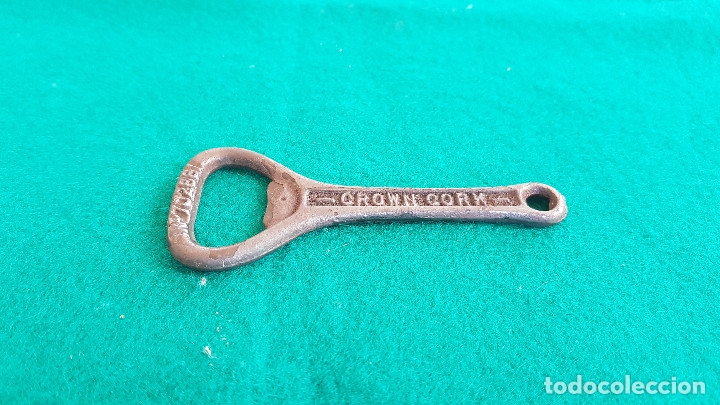 Abrebotellas y sacacorchos de colecci&oacute;n: ABRIDOR DE BOTELLAS CROWN CORK - Foto 1