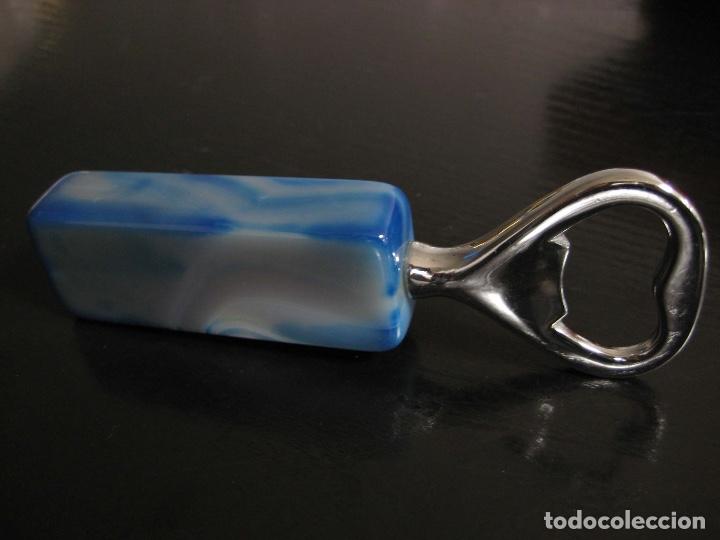 Abrebotellas y sacacorchos de colecci&oacute;n: Abridor con mango de &aacute;gata - Foto 2