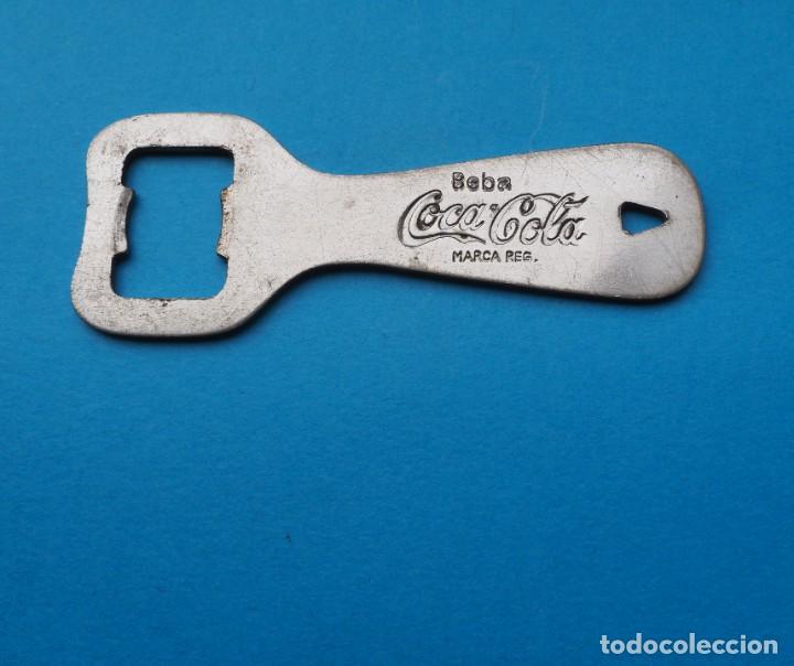 Abrebotellas y sacacorchos de colecci&oacute;n: ABRIDOR: BEBA COCA COLA - Foto 1