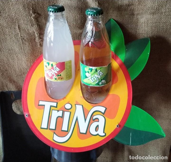 Abrebotellas y sacacorchos de colecci&oacute;n: ABRIDOR DE REFRESCOS MARCA TRINA. - Foto 2