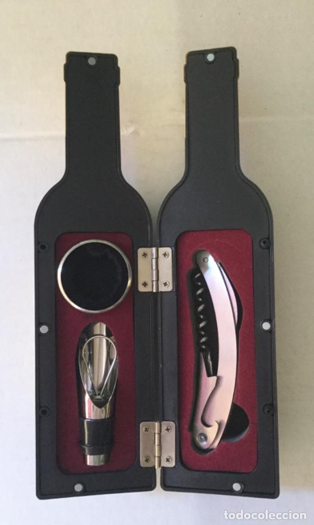 Abrebotellas y sacacorchos de colecci&oacute;n: Set de vino. AX - Foto 1