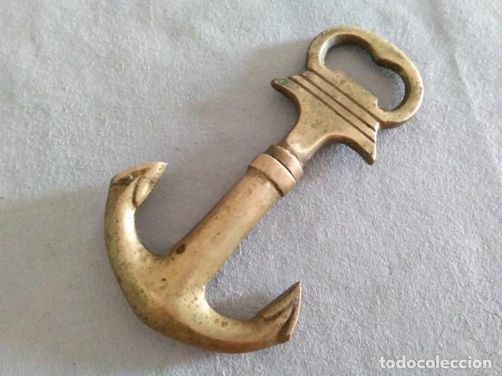 Abrebotellas y sacacorchos de colecci&oacute;n: Sacacorchos de bronce - Foto 1
