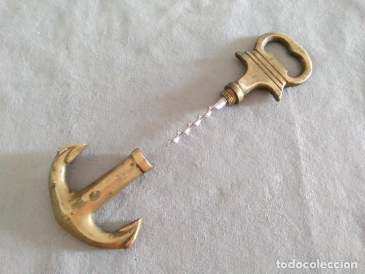 Abrebotellas y sacacorchos de colecci&oacute;n: Sacacorchos de bronce - Foto 2