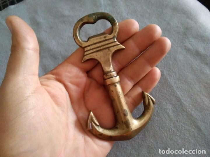 Abrebotellas y sacacorchos de colecci&oacute;n: Sacacorchos de bronce - Foto 6