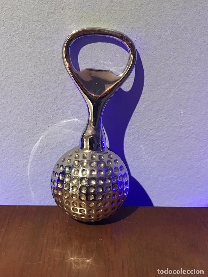 Abrebotellas y sacacorchos de colecci&oacute;n: ABRIDOR CON FORMA DE PELOTA DE GOLF - Foto 1