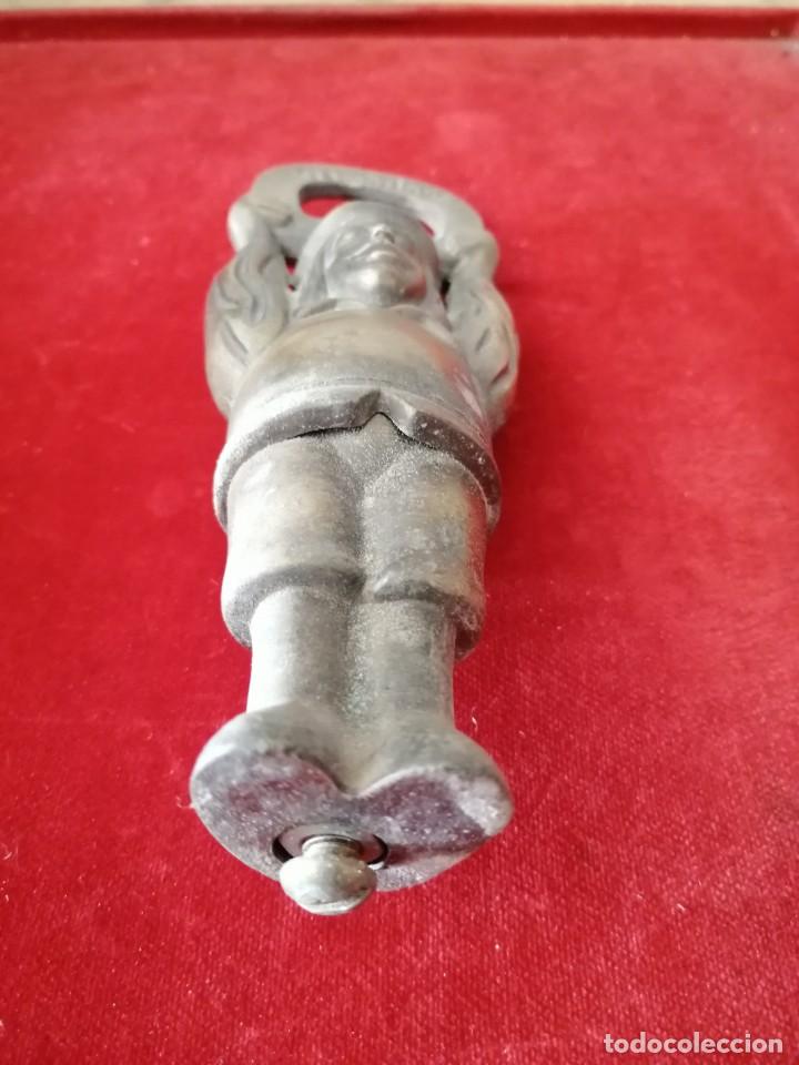 Abrebotellas y sacacorchos de colecci&oacute;n: Original abridor en bronce. Gambrinus. 16cm - Foto 3
