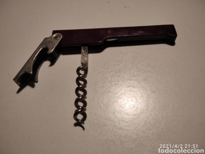 Abrebotellas y sacacorchos de colecci&oacute;n: Abridor Marqu&eacute;s de C&aacute;ceres Rioja - Foto 3