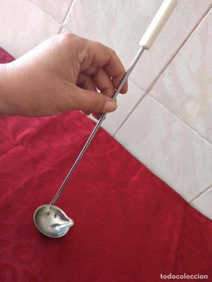 Abrebotellas y sacacorchos de colecci&oacute;n: Cucharon mango largo para c&oacute;ctel - Foto 5