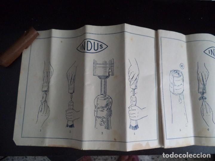 Abrebotellas y sacacorchos de colecci&oacute;n: Antiguo cat&aacute;logo abridor Indus. - Foto 2