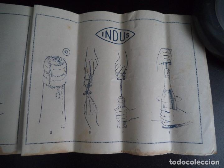 Abrebotellas y sacacorchos de colecci&oacute;n: Antiguo cat&aacute;logo abridor Indus. - Foto 3