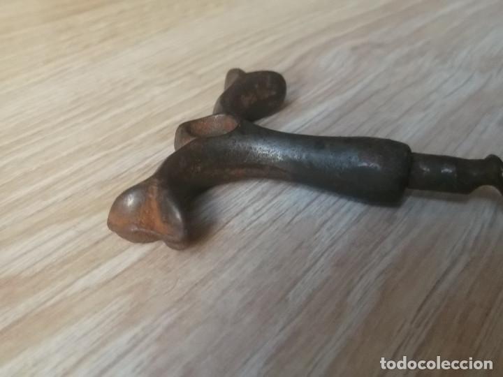 Abrebotellas y sacacorchos de colecci&oacute;n: antiguo sacacorchos - Foto 7