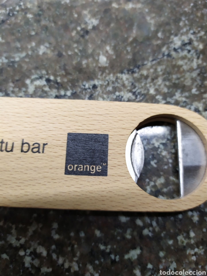 Abrebotellas y sacacorchos de colecci&oacute;n: Abridor publicitario Orange - Foto 3