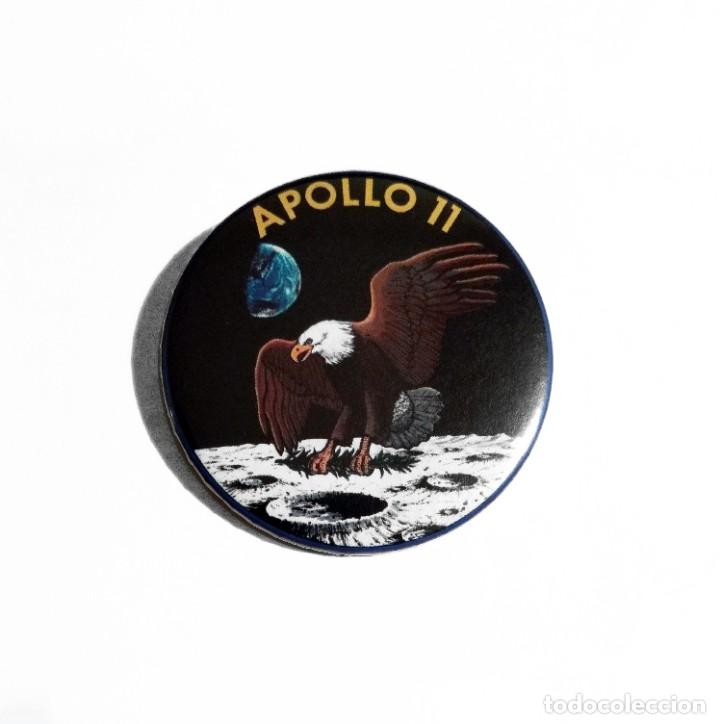 Abrebotellas y sacacorchos de colecci&oacute;n: APOLO 11 - ABREBOTELLAS 59MM (CON IM&Aacute;N PARA NEVERA)