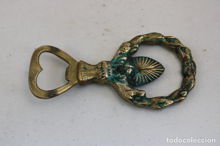 Abrebotellas y sacacorchos de colecci&oacute;n: abrebotellas de bronce - Foto 2