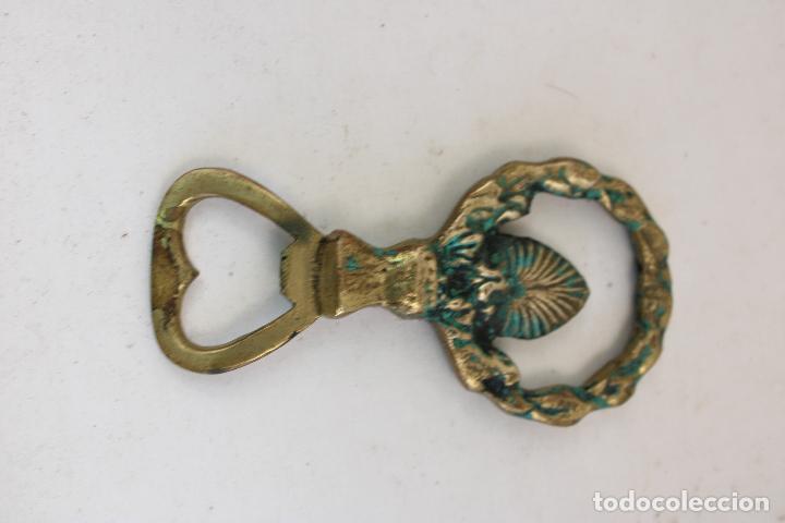 Abrebotellas y sacacorchos de colecci&oacute;n: abrebotellas de bronce - Foto 3