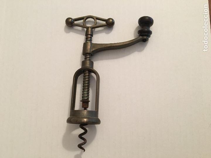 Abrebotellas y sacacorchos de colecci&oacute;n: SACACORCHOS DE TORNILLO ASPA DE MOLINILLO - Foto 2