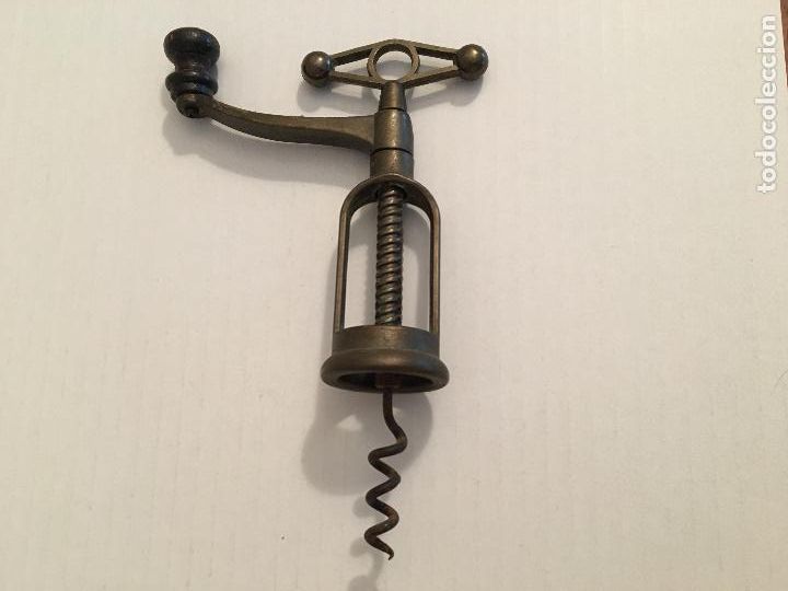 Abrebotellas y sacacorchos de colecci&oacute;n: SACACORCHOS DE TORNILLO ASPA DE MOLINILLO - Foto 4