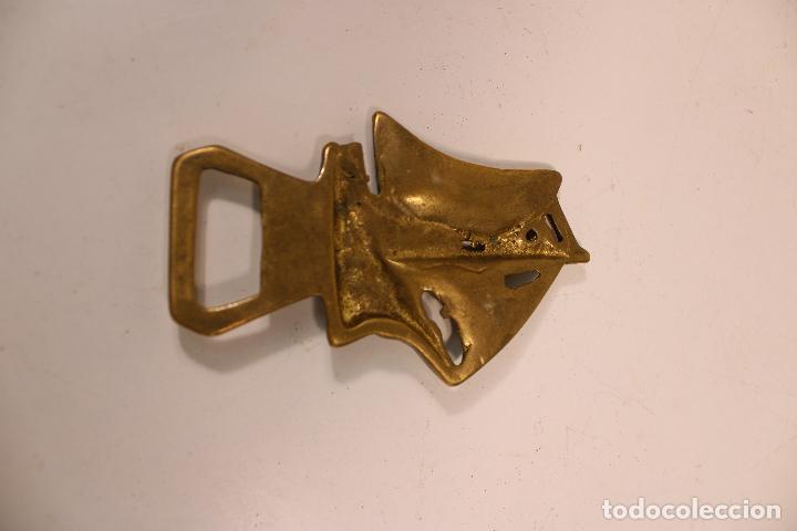Abrebotellas y sacacorchos de colecci&oacute;n: barco abrebolellas de bronce - Foto 2