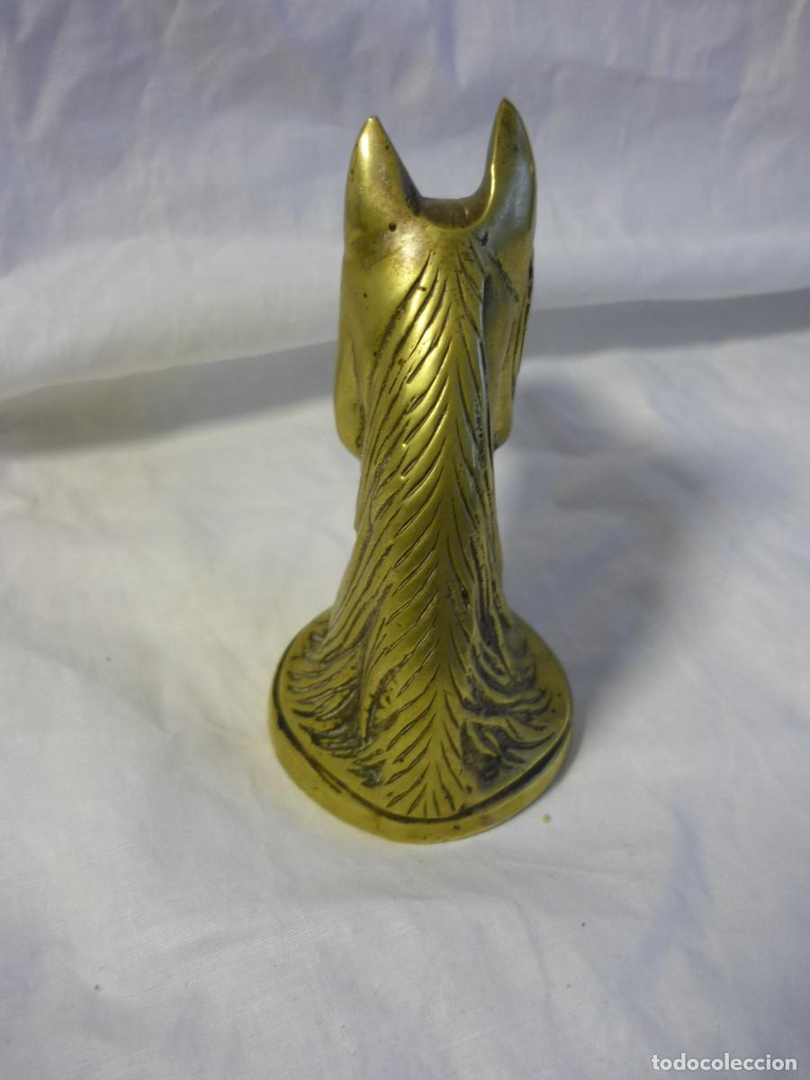 Abrebotellas y sacacorchos de colecci&oacute;n: Abrebotellas de bronce en forma de cabeza de caballo - Foto 5