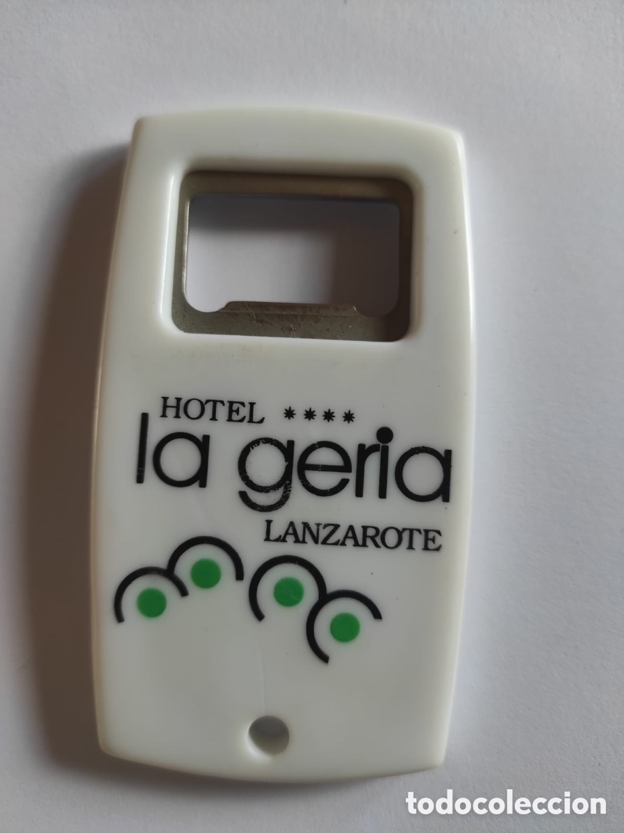 Ouvre-bouteilles et tire-bouchons &agrave; collectionner : Abre botellas Hotel Lanzarote a&ntilde;os 70 80