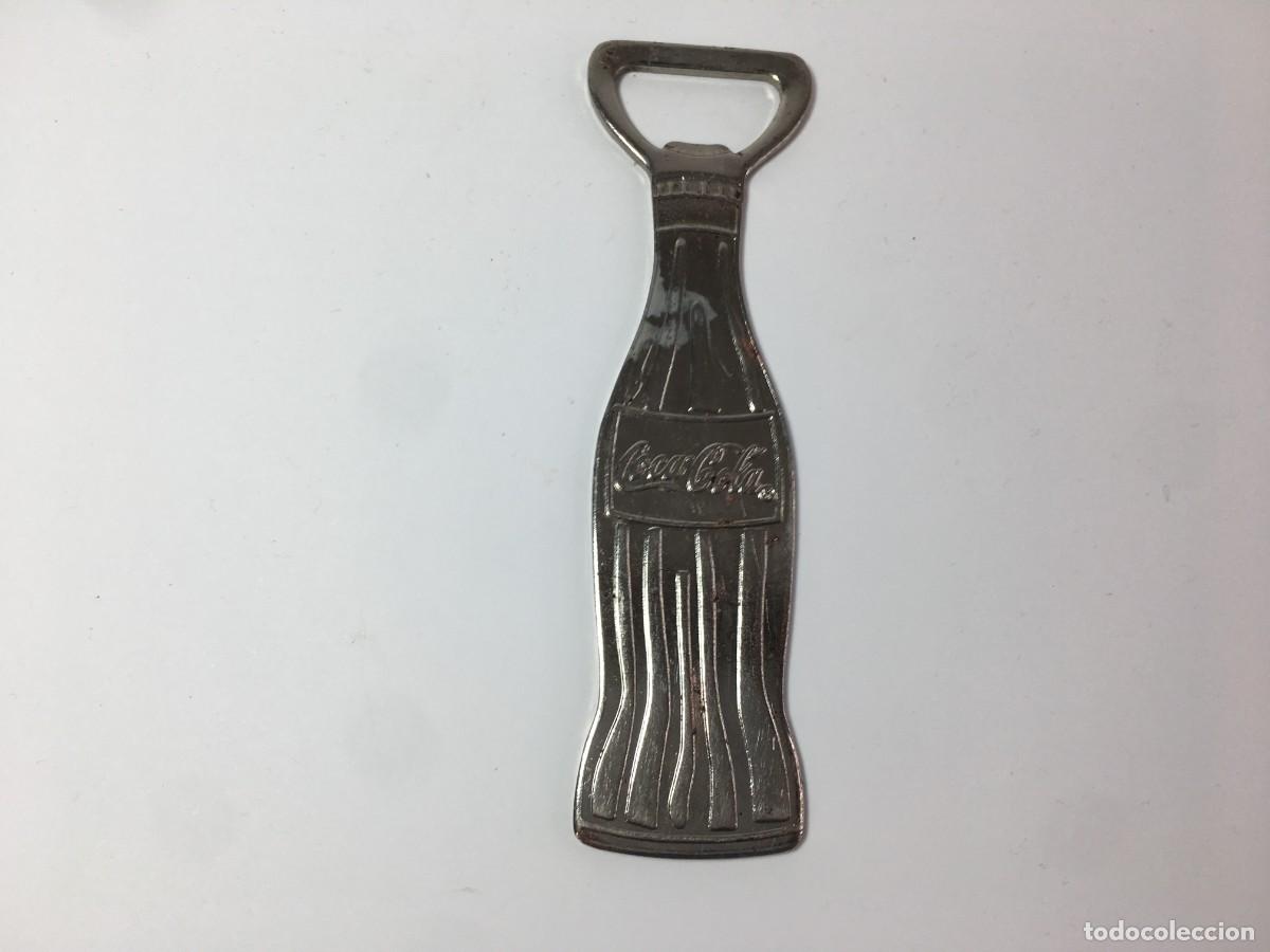 Abrebotellas y sacacorchos de colecci&oacute;n: ABRIDOR ABREBOTELLAS CON FORMA BOTELLA COCA COLA - Foto 1