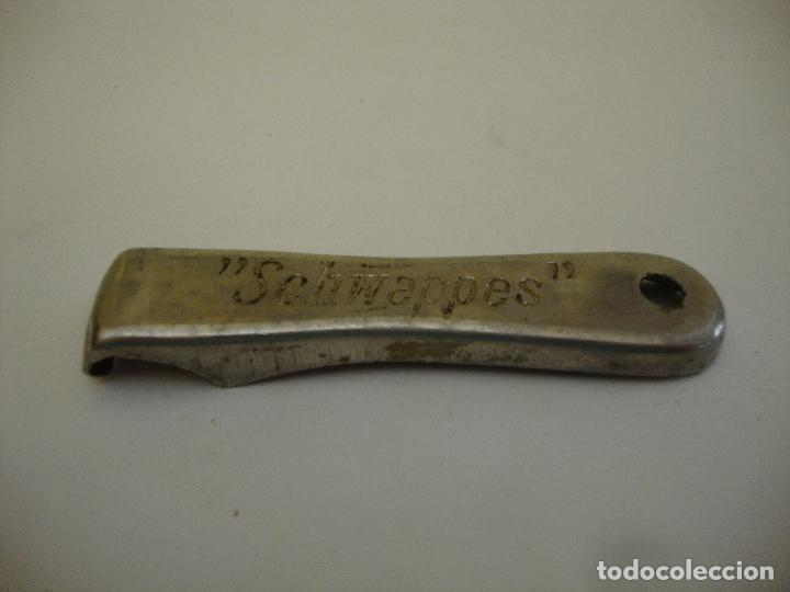 Abrebotellas y sacacorchos de colecci&oacute;n: ABRIDOR SCHWEPPES - Foto 1