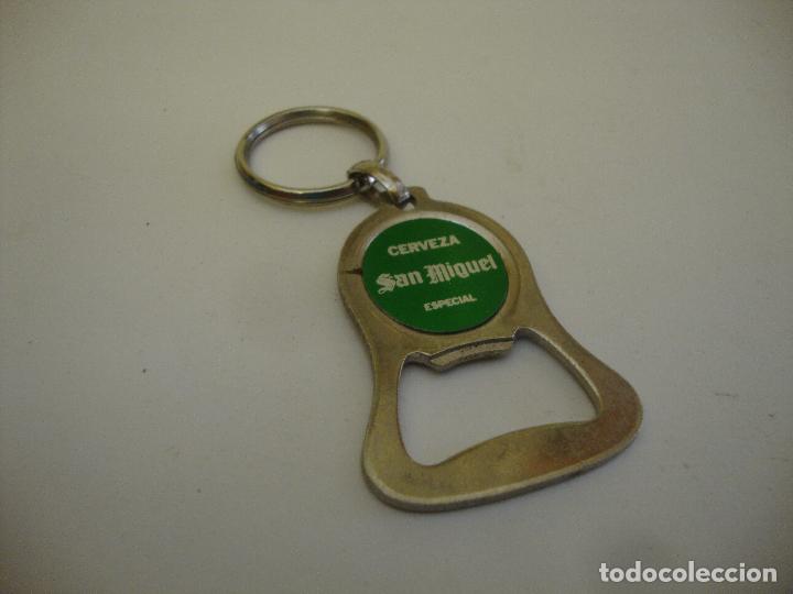 Ouvre-bouteilles et tire-bouchons &agrave; collectionner : ABRIDOR CERVEZA SAN MIGUEL LLABERO