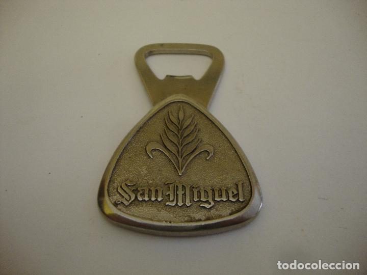 Ouvre-bouteilles et tire-bouchons &agrave; collectionner : ABRIDOR CERVEZA SAN MIGUEL