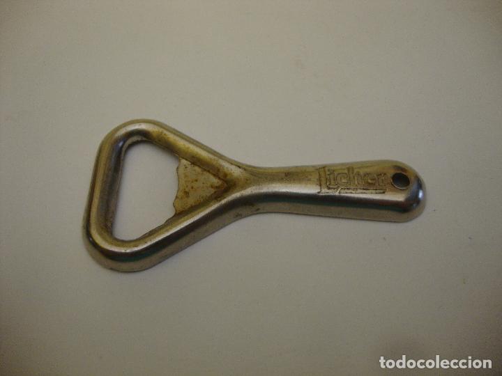 Abrebotellas y sacacorchos de colecci&oacute;n: ABRIDOR CERVEZA LICHER - Foto 1
