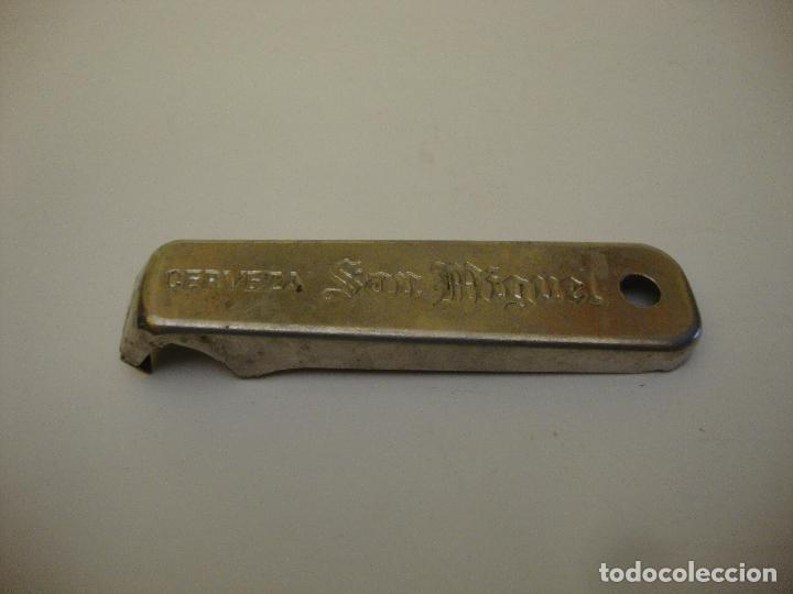 Ouvre-bouteilles et tire-bouchons &agrave; collectionner : ABRIDOR CERVEZA SAN MIGUEL