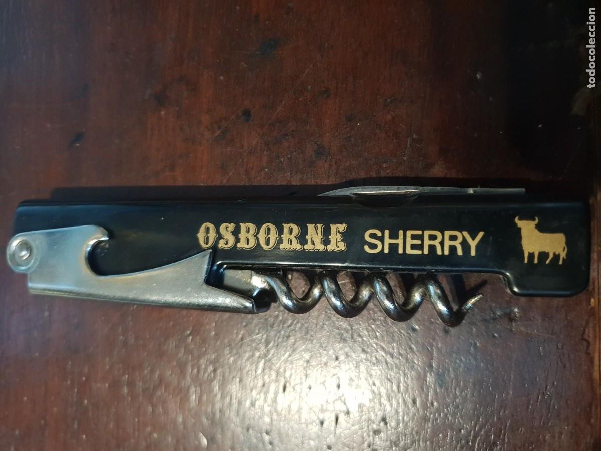 Abrebotellas y sacacorchos de colecci&oacute;n: Abrebotellas osborne sherry - Foto 1