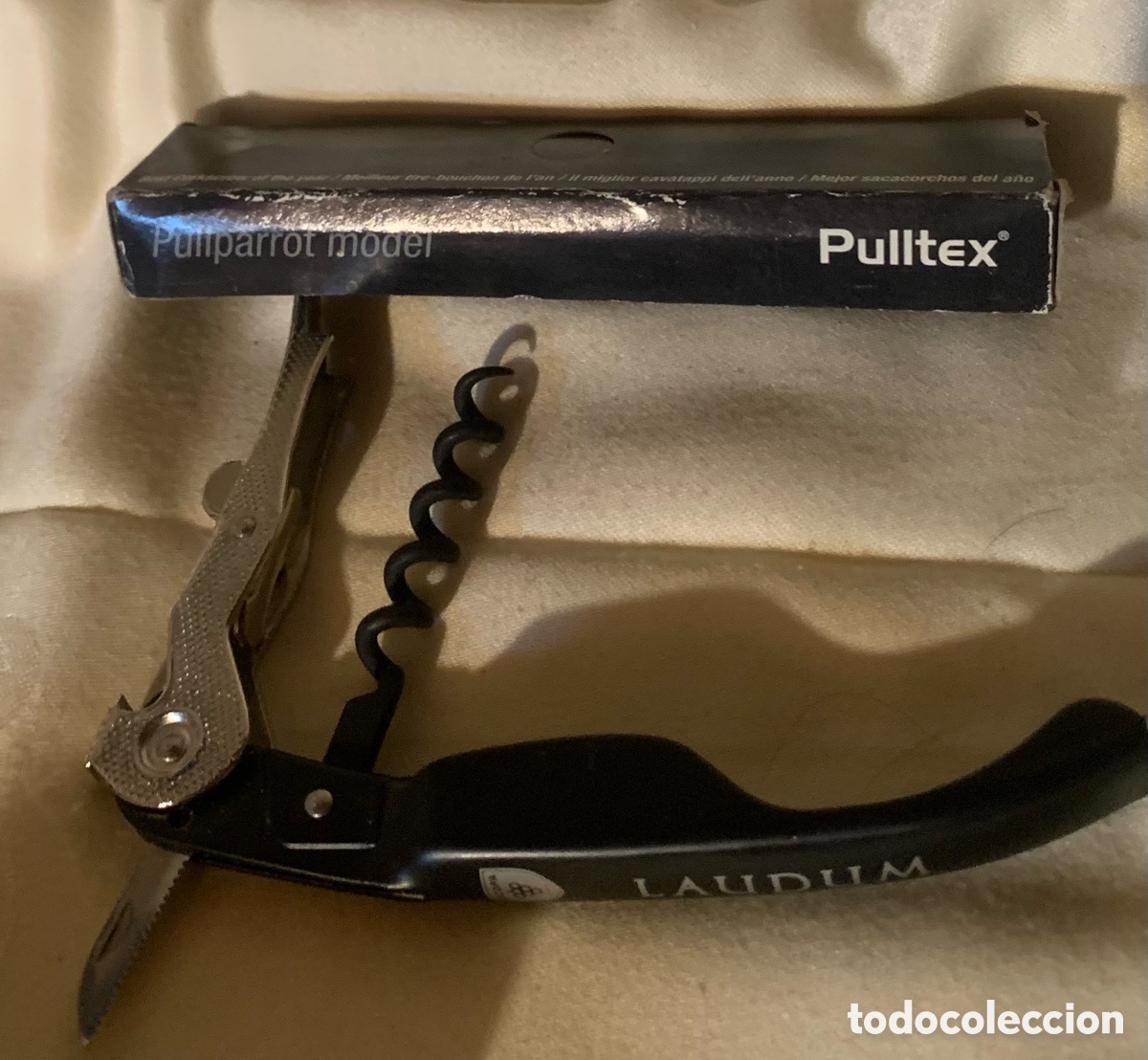 Abrebotellas y sacacorchos de colecci&oacute;n: Sacacorchos de bodegas Laudum