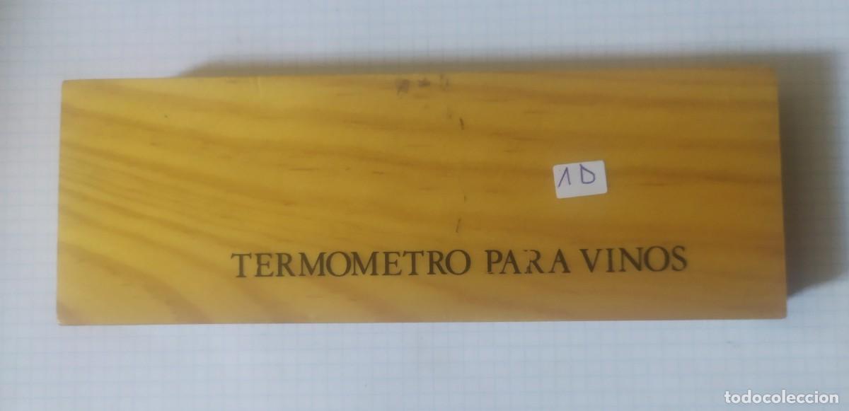 Abrebotellas y sacacorchos de colecci&oacute;n: Term&oacute;metro para vinos - Foto 1