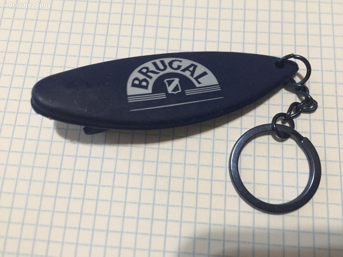 Abrebotellas y sacacorchos de colecci&oacute;n: abridor ron brugal, nuevo - Foto 1