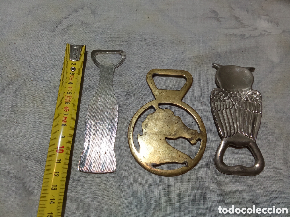 Abrebotellas y sacacorchos de colecci&oacute;n: LOTE DE 3 ABREBOTELLAS - Foto 2