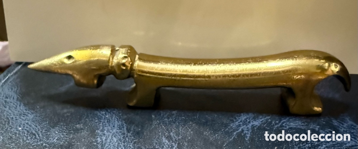 Abrebotellas y sacacorchos de colecci&oacute;n: SACACORCHO EN BRONCE CON FORMA DE PERRO - Foto 5