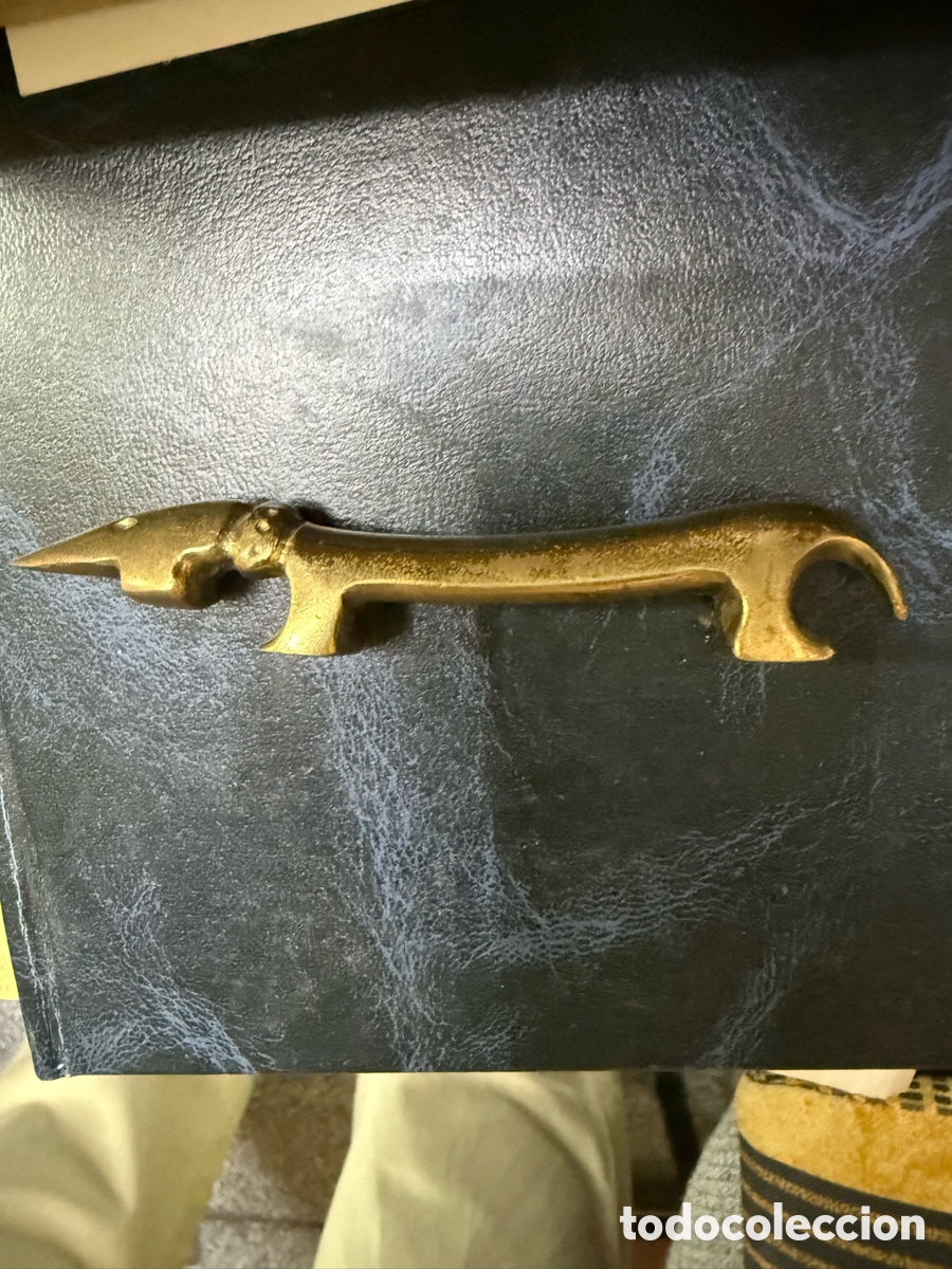 Abrebotellas y sacacorchos de colecci&oacute;n: SACACORCHO EN BRONCE CON FORMA DE PERRO - Foto 6
