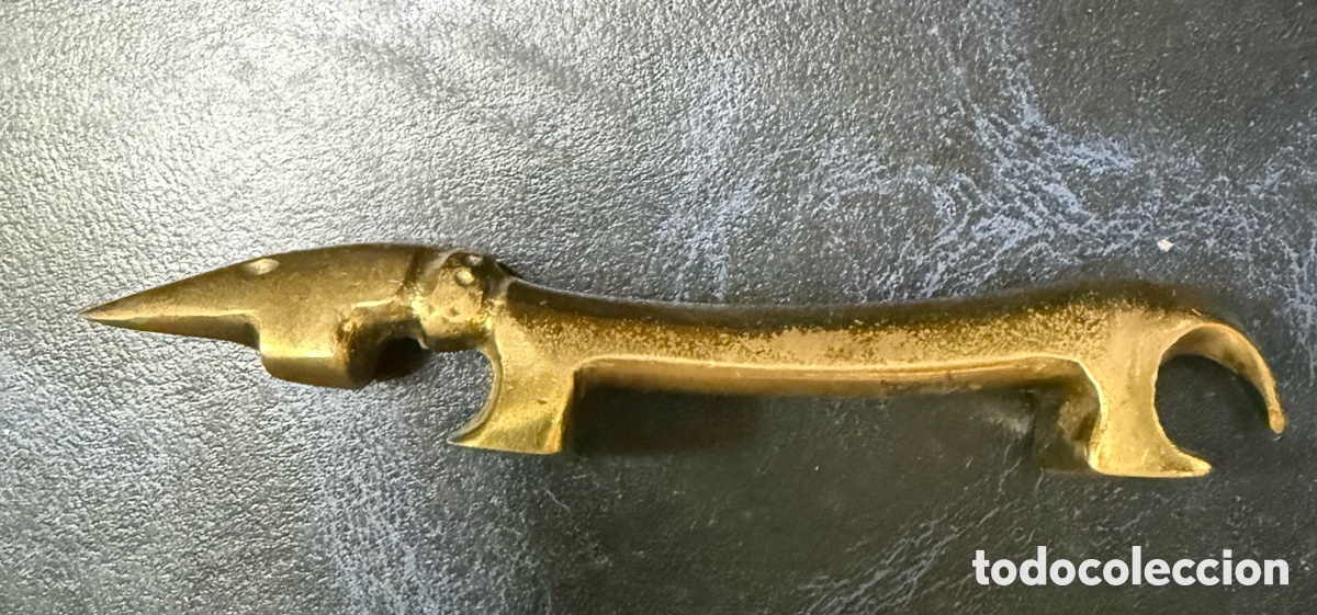 Abrebotellas y sacacorchos de colecci&oacute;n: SACACORCHO EN BRONCE CON FORMA DE PERRO - Foto 7