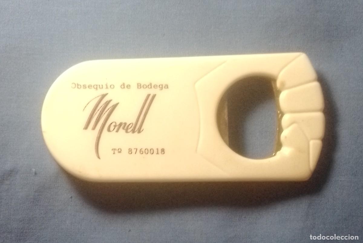 Abrebotellas y sacacorchos de colecci&oacute;n: Abridor de botellas bodega Morell - Foto 1