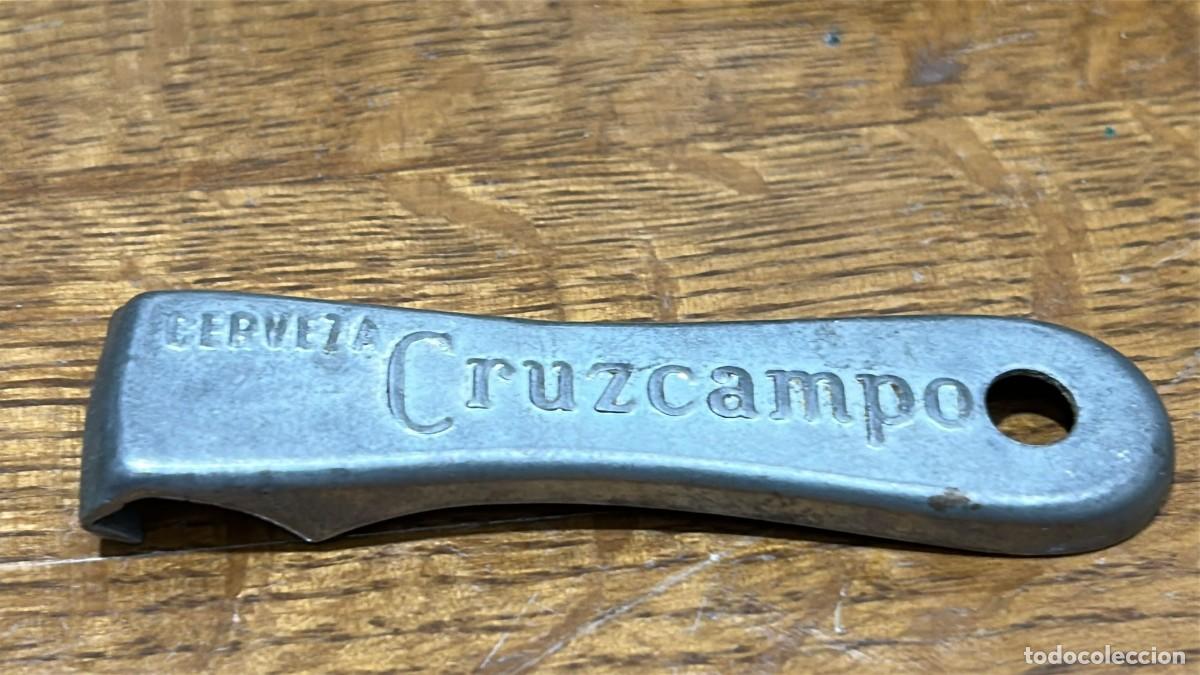 Abrebotellas y sacacorchos de colecci&oacute;n: ABRIDOR ANTIGUO DE CRUZCAMPO - Foto 1