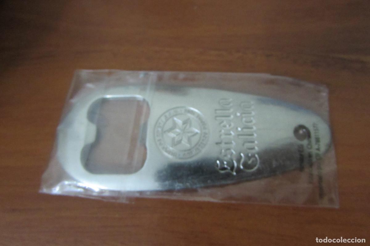 Abrebotellas y sacacorchos de colecci&oacute;n: Abridor Estrella Galicia - Foto 1