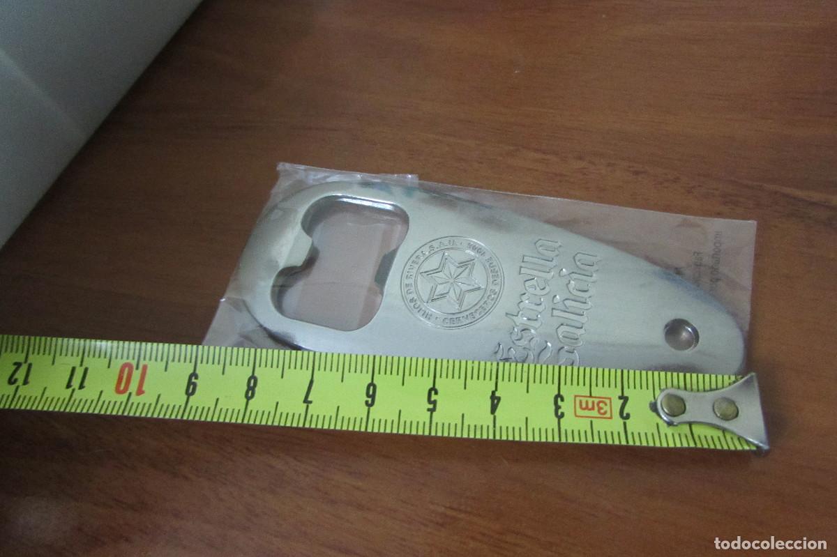 Abrebotellas y sacacorchos de colecci&oacute;n: Abridor Estrella Galicia - Foto 3
