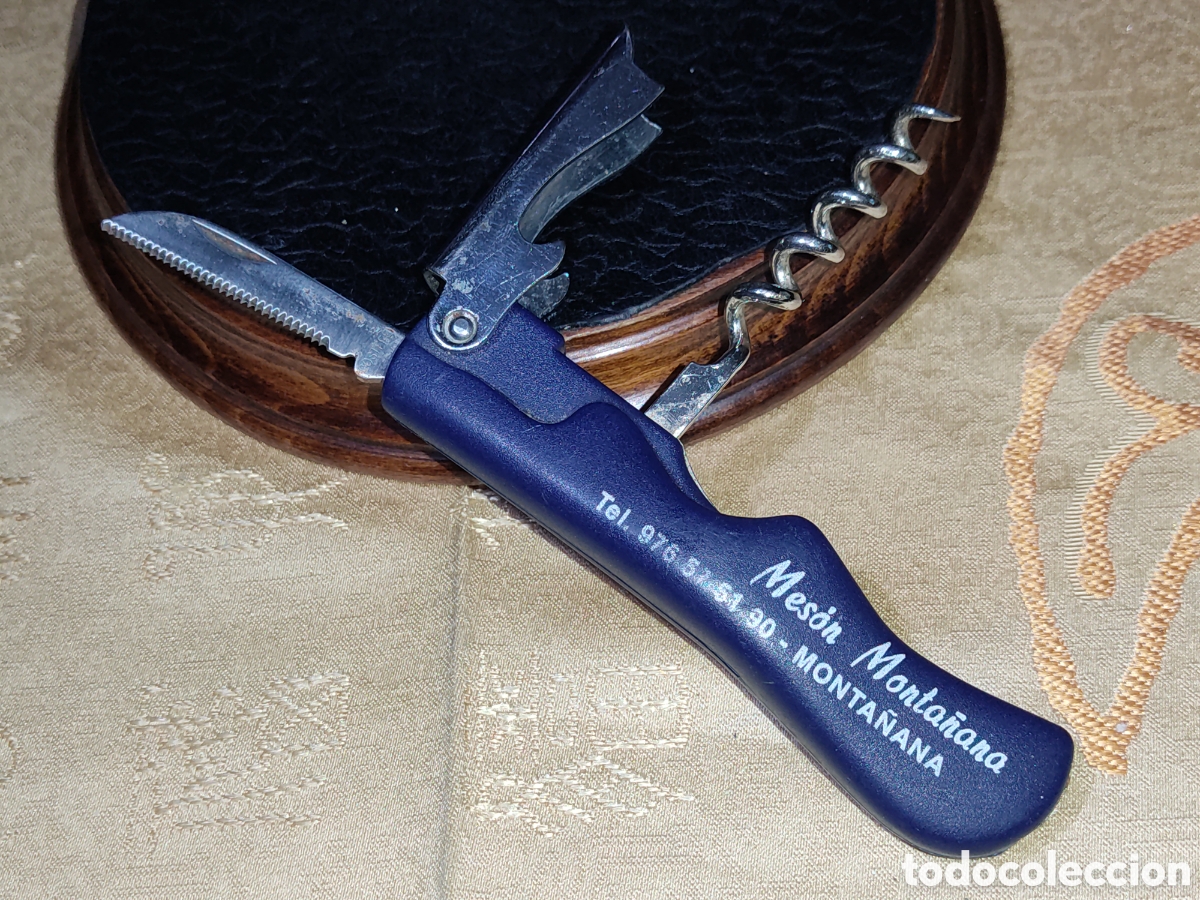 Abrebotellas y sacacorchos de colecci&oacute;n: Sacacorchos & abrebotellas Rosfrei con publicidad.