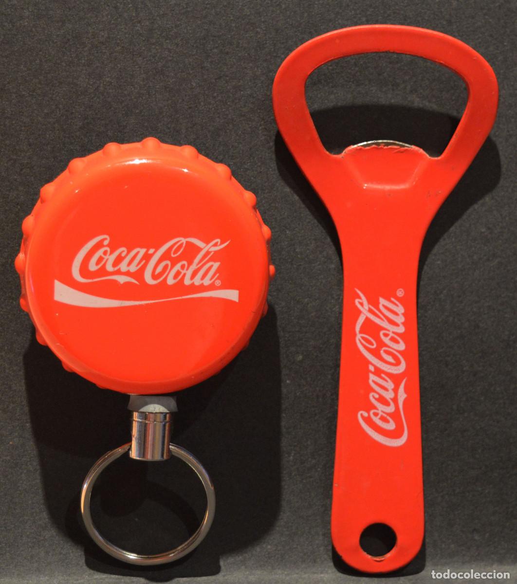 Abrebotellas y sacacorchos de colecci&oacute;n: ABREBOTELLAS CON LLAVERO EXTENSIBLE DE CINTURON COCA COLA